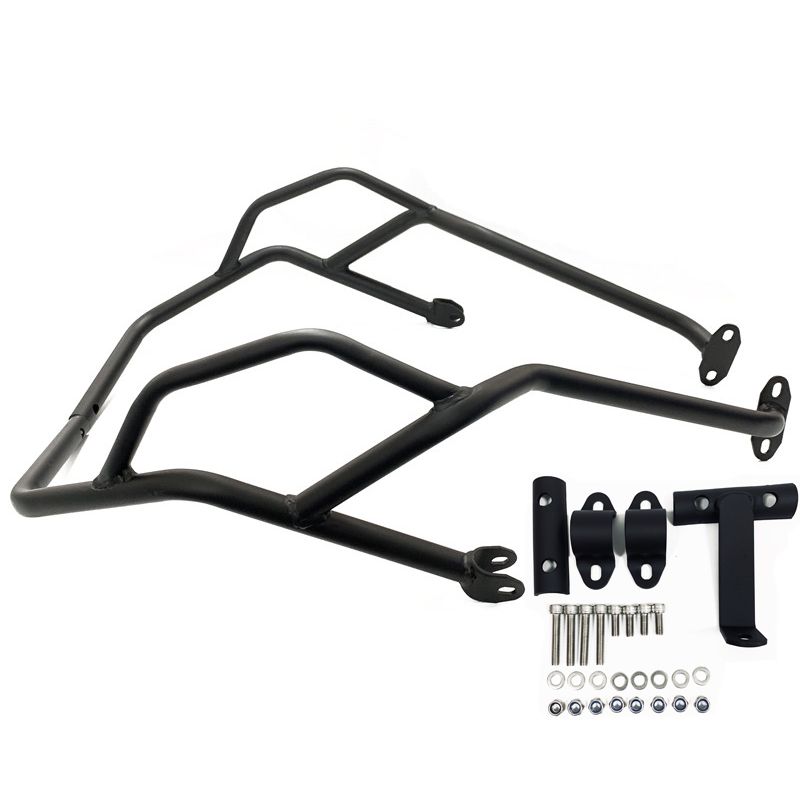 

Applicable to Benali Jinpeng 502 Restoration Bumper Bumper Trk502x Bumper Front Drop-Resistant Bar Competitive Bar Accessories Black (thickened material) without anti-fall block