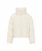Chaqueta de plumón crop Pyrenex Harmonie - Marfil