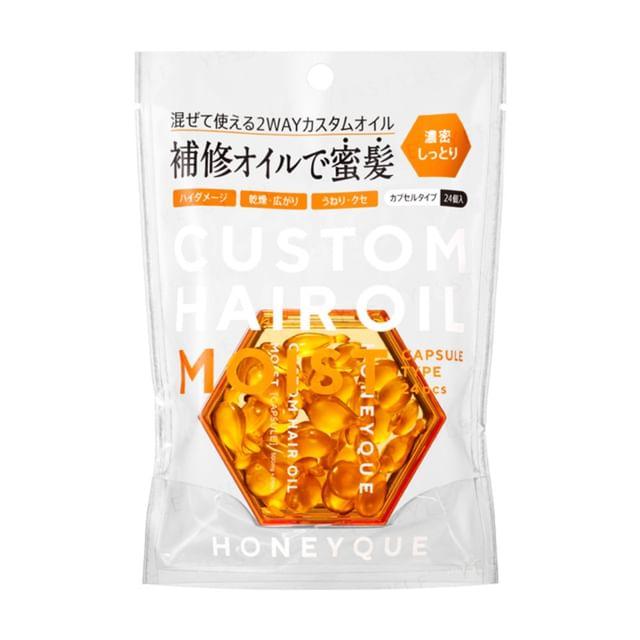 

BOTTLE WORKS - Honeyque Deep Repair Hair Oil Moist Capsule Type 500mg x 24 Capsules