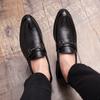 Fashion All-match Loafers Shoes Leather Classic Original Style Men Casual Shoes Men Fashion Luxury Brand Groom Shoes Comfy Men's Flats