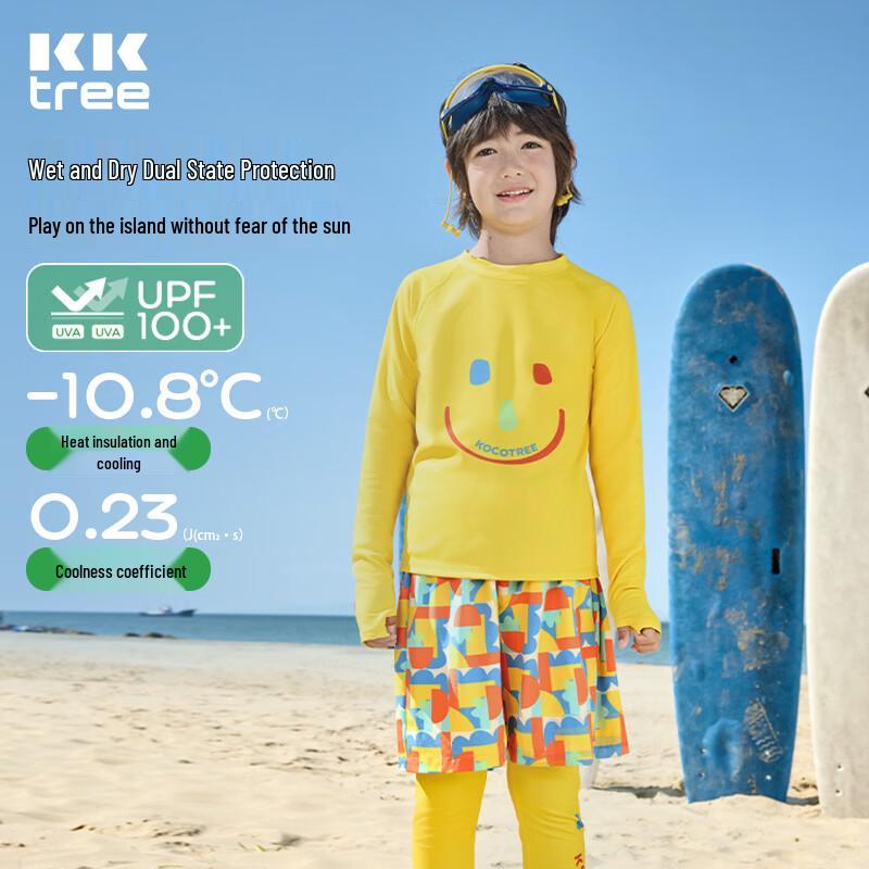 Kocotreekk Kids' UV Protection Long Sleeve Swim Set