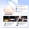 MAYCHEER Long-lasting Waterproof Matte Setting Powder - Oil Control, Sweatproof, Concealing, Soft Focus Compact for Students.