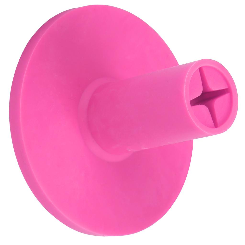 38mm Golf Rubber Tee Holder Golf Training Aid for Driving Range and Practice MatPink