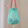 Nylon Mesh Drawstring Storage Pouch Bag Multi-Purpose Travel And Outdoor Activity Digital Products & Makeup Organizer Bag