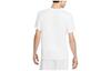 Nike T Shirts Men's White Crew Neck Moderate Straight Fit DR7816-100