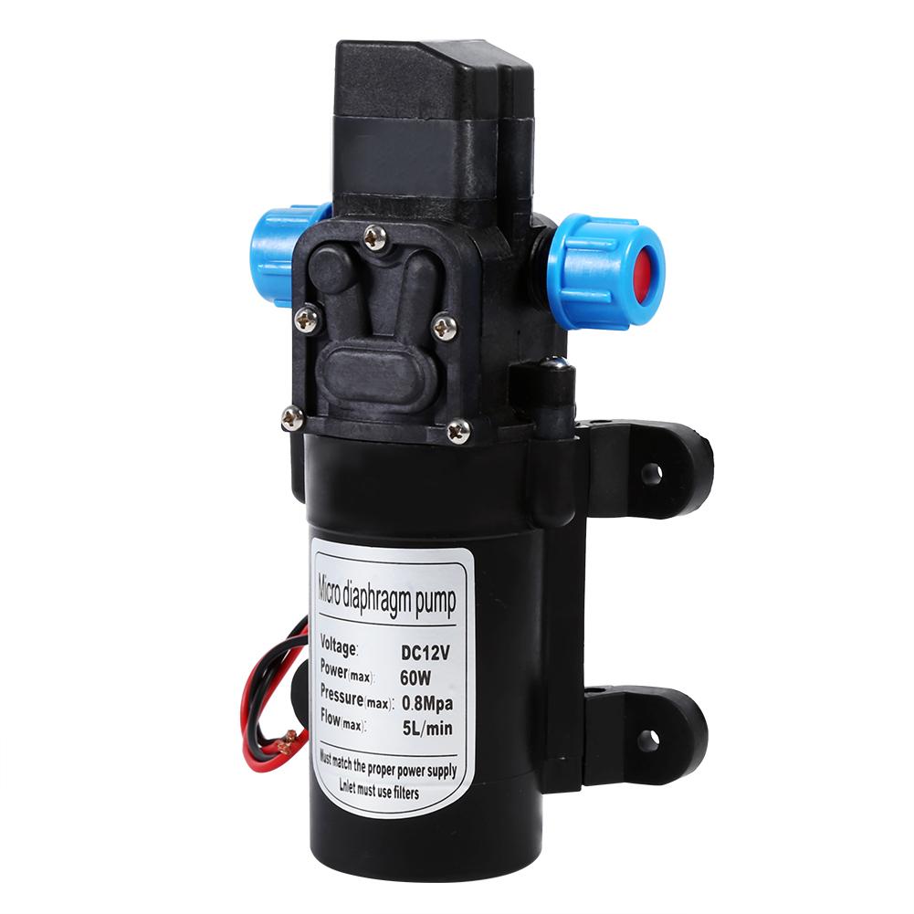 Diaphragm Pump  12V  High Pressure 116Psi Self Priming  Camping Boat  High Pressure