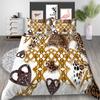 3D Digital Printing Luxury Home Bedding Set Bedroom Duvet Cover Home Bedding Set Single/Double Bed Home Decoration
