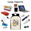 Backpack, with Multiple Organizational Compartments, Fits 15.6 Inch Notebook, for Travel, Teen, Business Work P2076
