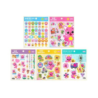 Made In Korea – My Little Tiger X Pinkfong Sticker Series (6 Options)