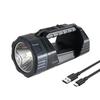 Spotlight Rechargeable Solar/USB Charging High Power LED Flashlight Tactical Super Bright Outdoor Waterproof Lantern