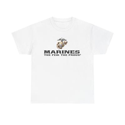 Marines Ci Nieliczni Ci Dumni Koszulka Graficzna Wojskowa Unisex Gruba Bawełniana Koszulka Unisex