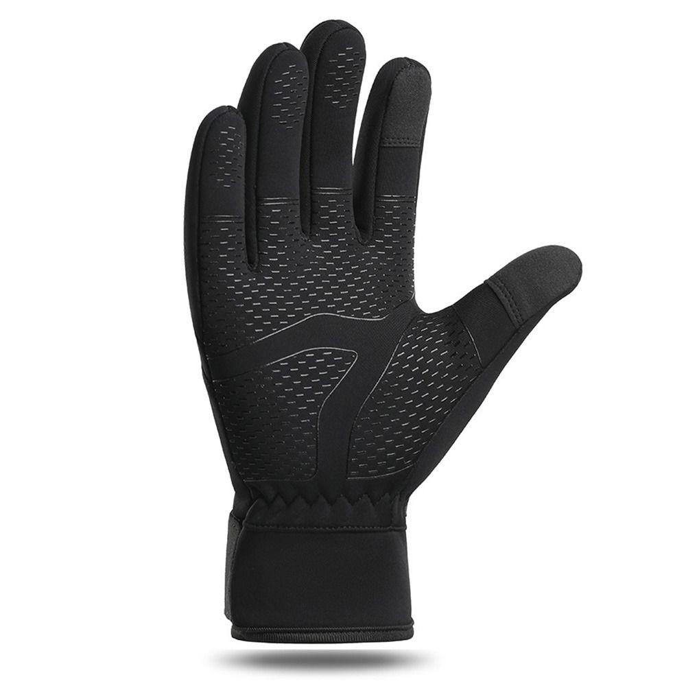 Gift Reflect Light Winter Gloves Ultralight Anti-Slip Touchscreen Gloves Thermal Windproof Outdoor Riding Mittens Motorcycle