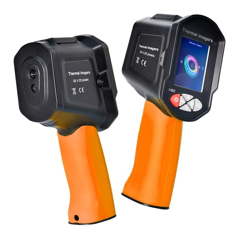 

32x32 (1024) Pixels Infrared Thermal Imaging Camera, 0.3 Megapixel Visible Image Resolution, Temperature Scanner Instrument Tool