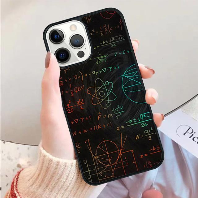 Vintage Seamless Chemistry Laboratory Phone Case Cover For iPhone 17 Air 15 16 14 Plus 11 12 13 Pro Max Apple Max