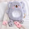 Kreative lustige Snacks Dekokissen Büro Nickerchen Kissen Taille Neue Dinosaurier Koala Weiches Plüschtier Stoffpuppe Mädchen Geburtstagsgeschenk