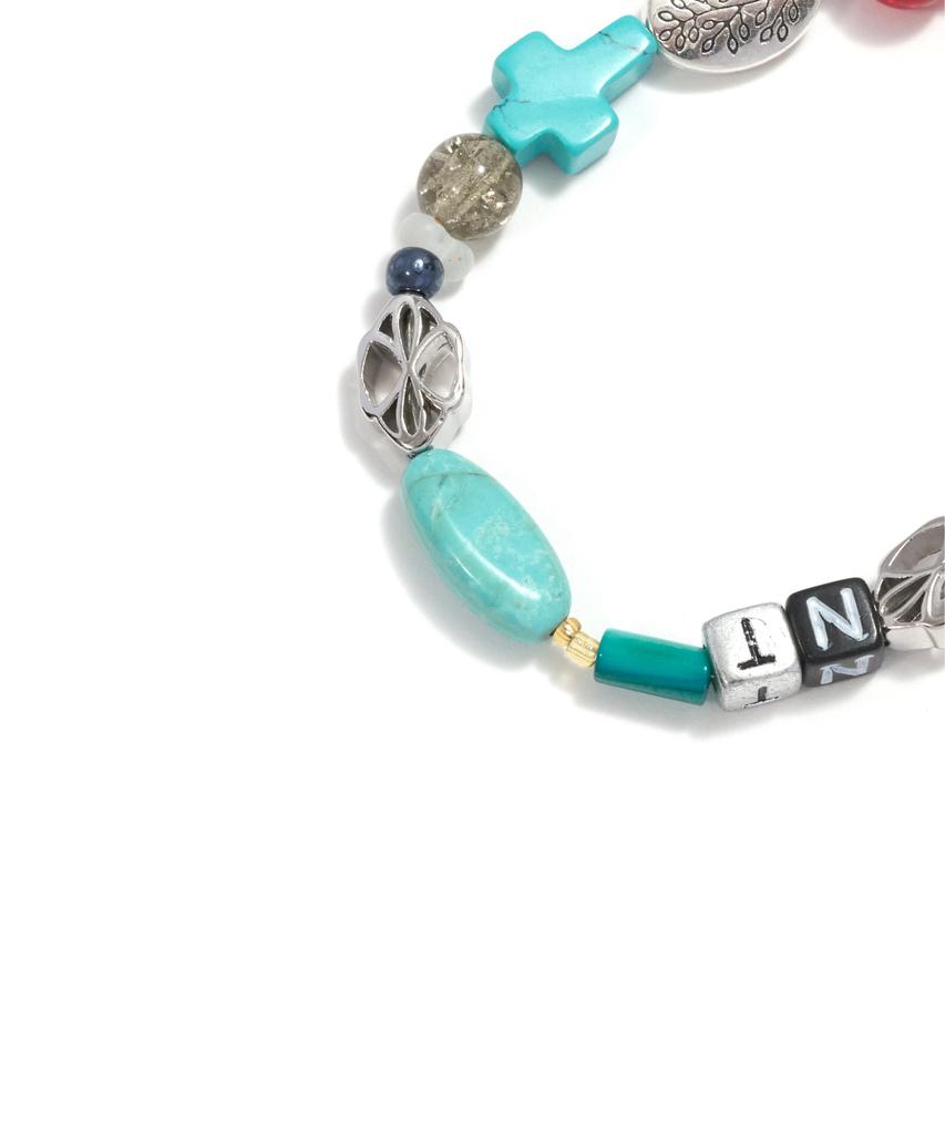 Nontype Symbol Blue Horizon Bracelet (Silver)