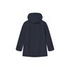 FILA Solid Color Mid-Length Casual Down Jacket Men Outerwear Legendary-Blue F11M341910FNV