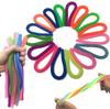 Custom Fidget Noodles Toys Sensory TPR Strings Stretchy Stress Relief Toy
