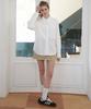 LOSSYROW Bio Cotton Washing Shirt White
