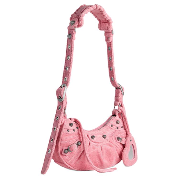 Balenciaga Le Cagole XS Shoulder Bag Pink Women Shoulder_bags 6713092AAFO5812