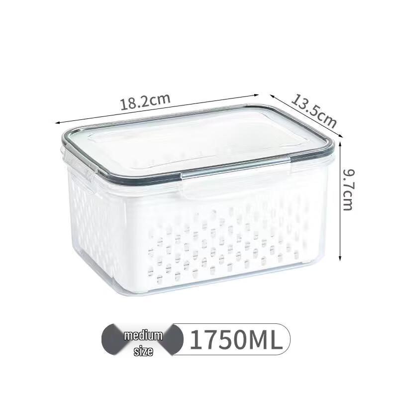 

RuHan Refrigerator Draining Fresh-keeping Storage Box