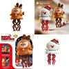 Dancing Octopus Wind Up Toy With Santa Claus And Elk Design For Kids