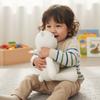 White Bear Animal Stuffed Toys High Quality Bear Plushie Cuddling Sleep Doll For Girls