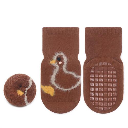Lawadka Kinder Mädchen Jungen Socken Anti-Rutsch Frottee Babysocken für Mädchen Jungen Lässig Weich Druck Kleinkind Kinder Socke Rutschfest Winter