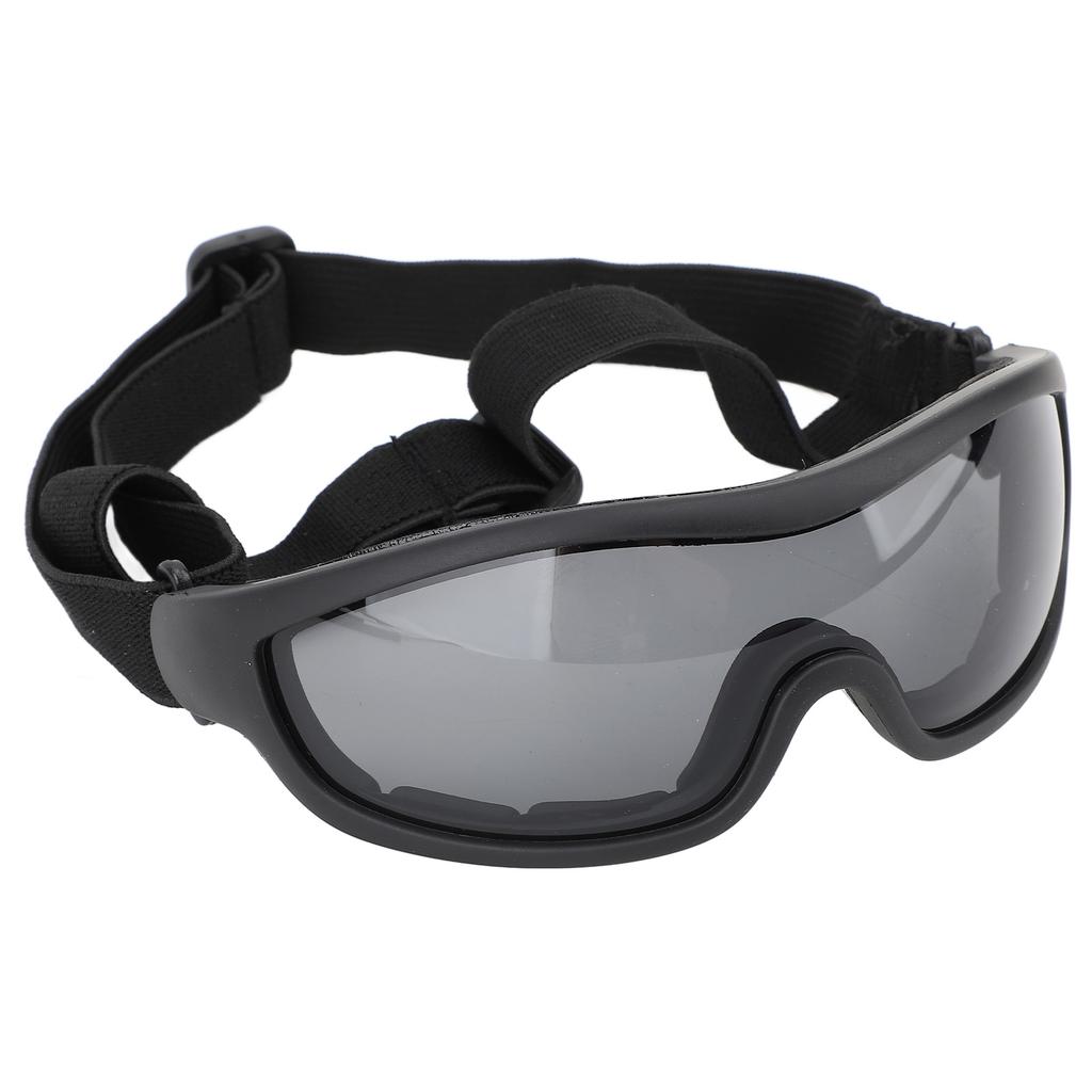 Dog Sunglasses Goggles UV Wind Dust Protection Pet Glasses Eye Wear with Adjustable Strap for Dog Cat Gray