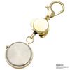 Fieldwork Women's Analog Pocket Watch with Keychain, Snoopy Epaulet Watch, Gold, PNT045-2