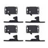 4Pcs Black Hook Lock Reliable And Safe Grabber Latch Catch For RV Cabinets And Doors RV Experience