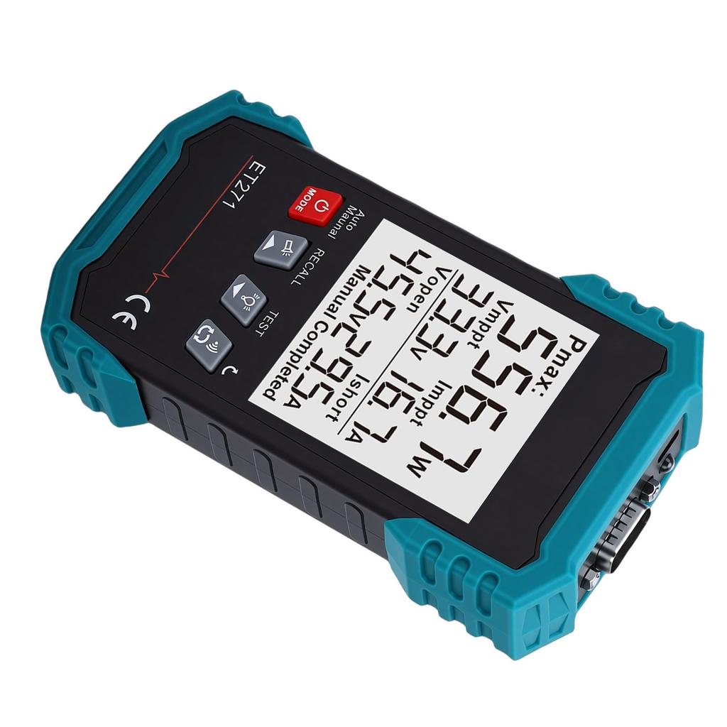 Solar Panel Tester Maximum 2000W 40A MPPT PV Detector Open Circuit Voltage Short Circuit Current Test Backlight Data