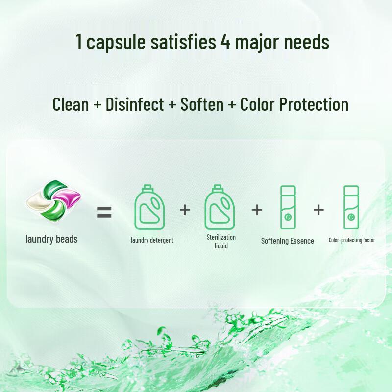 Dettol 4-in-1 Antibacterial Laundry Gel Beads