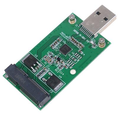 1Pc Mini USB 3.0 zu PCIe Msata Externe SSD PCBA Konverter Adapter Karte