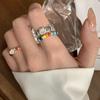 S925 Trendy Pure Silver Animal Open Ring For Women With Eyecatching Geometric Shapes And Elegant Retro Elements Gifting For