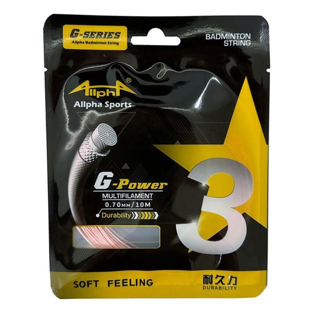 

Высокоэластичная струна для бадминтона 0,7 мм G3 Бадминтонная струна Линия для бадминтонной ракетки Тренировочная леска
