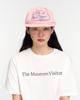 THEMUSEUMVISITOR Love In Washed Ball Cap (Pink)