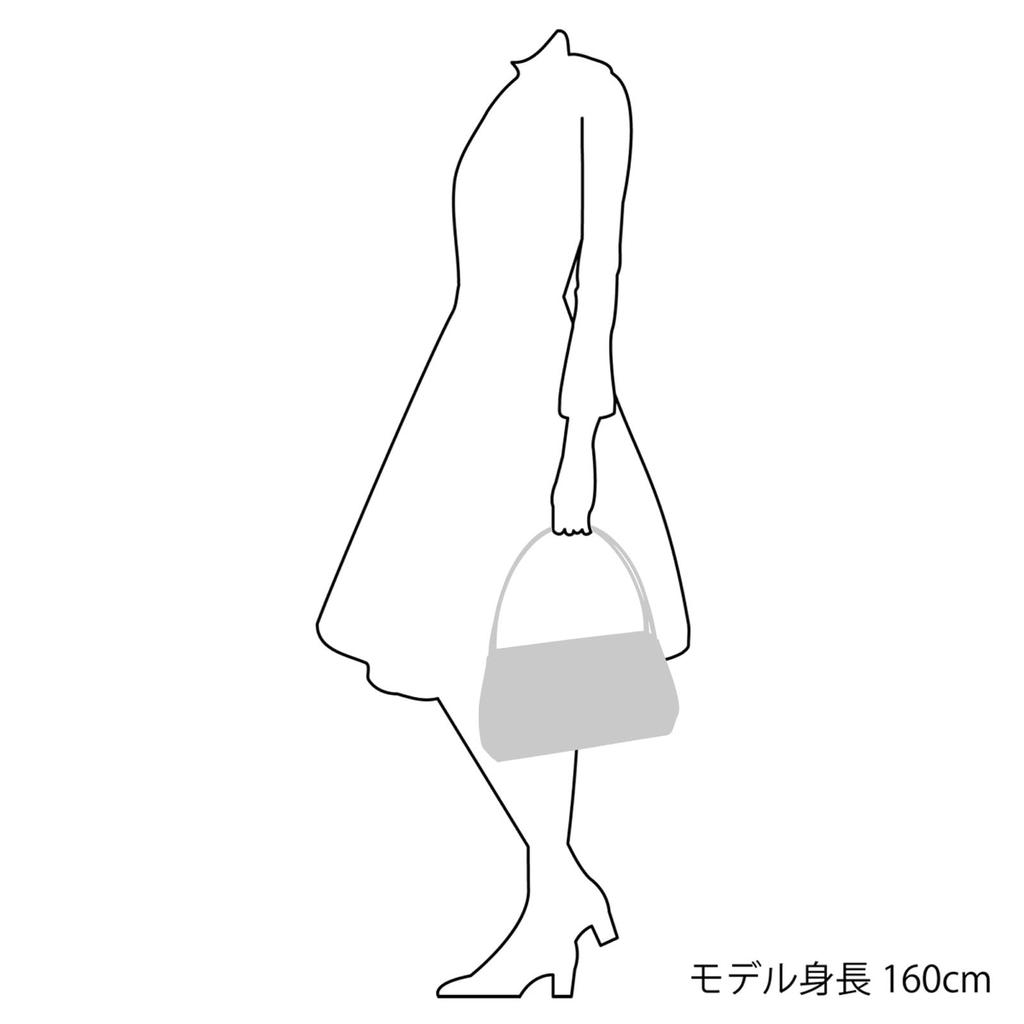 Formal Handbag with Removable Fukusa and Folding Bag Beige 50502 [Kitamura] Ribbon, Y-0550 Women's