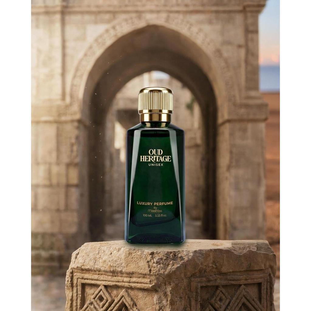 MissBliss - Oud Heritage 100ml | Eau de Parfum | Luxury Unisex Perfume for Man & Woman |