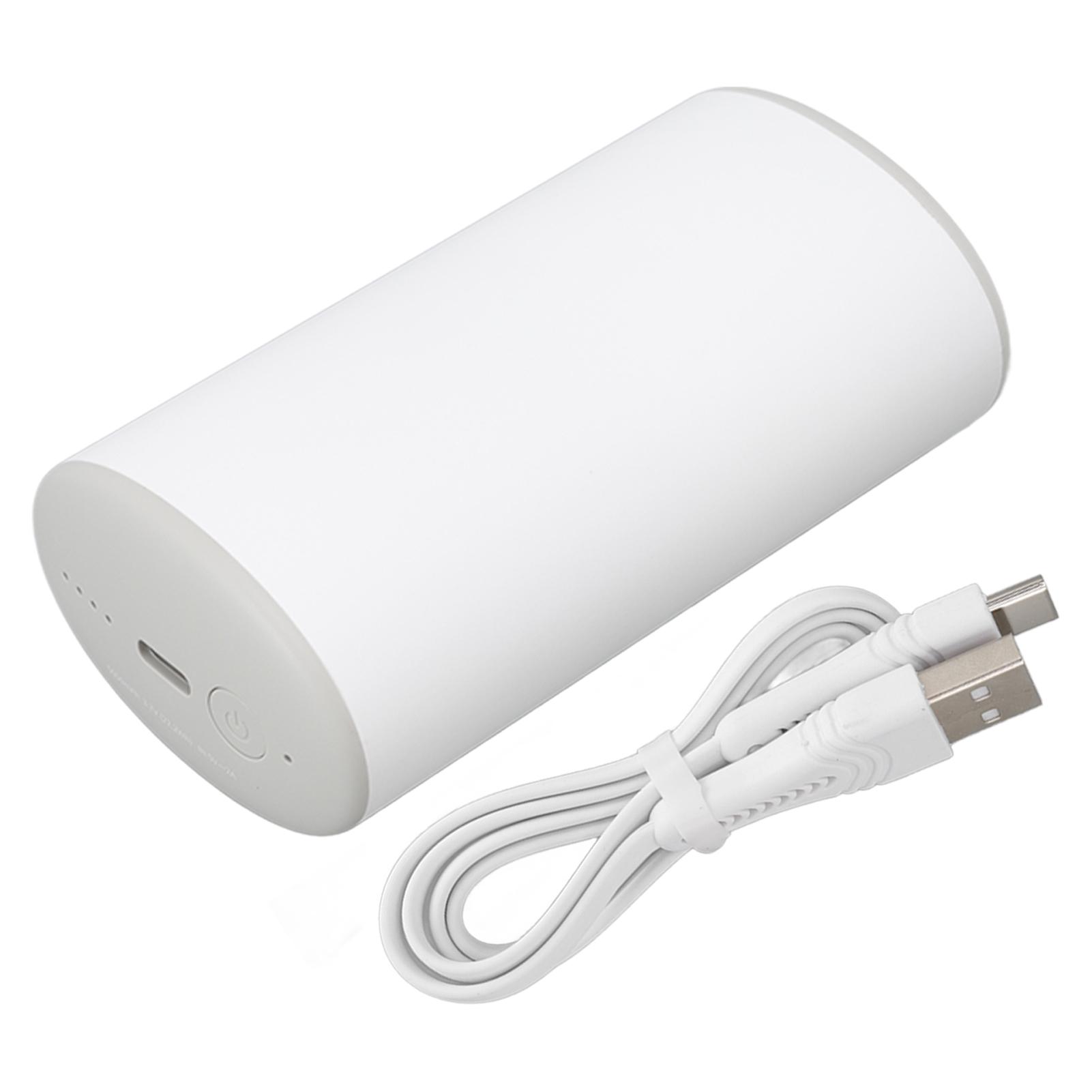 

Мини грелка для рук 6000 мАч, два режима, двойная защита, USB-зарядка, карманная грелка для зимы, для улицы белый