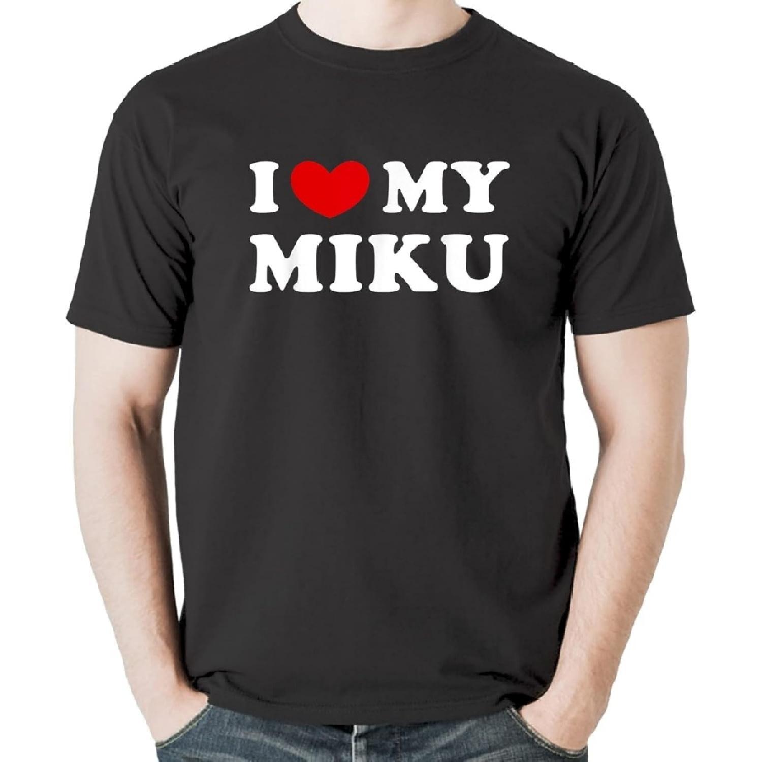 I Love My Miku, I Heart My Miku T-Shirt, Sweatshirt, Hoodie for Men, Women, Kids XXXXXL разноцветный