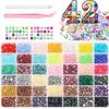 Fluorescent AB Resin Flat-Back Rhinestones for Nail Art - Mixed Sizes