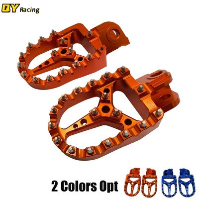 Motocyklové stupačky Stupačky Pedály Opěrky Pro KTM 65 85 125 150 250 300 350 400 450 530 SX SXF EXC EXCF XCF XCW XCFW Terénní kolo