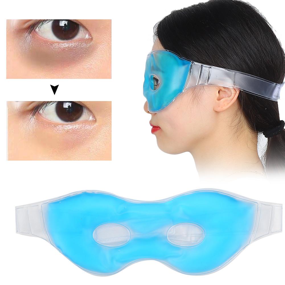 Reusable Anti Fatigue Dark Circles Cold & Hot Compress Sleeping Eye Mask Ice Cooling Eye Mask