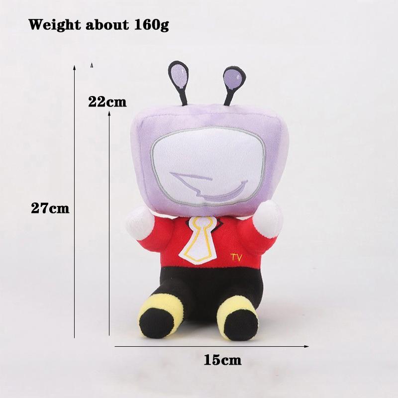 22Cm Unique Fashion 90 Degrees Rotate Manga Gaming Tenna Character Deltarune Soft PlaythingCartoonish Television Tv Supporters Plush Doll