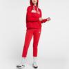 Nike Letter Print Knit Hoodie Women Tops Red AR3655-657