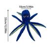 Small Squeaky Dog Toys Octopus Shaped Pet Chewer Indoor Pet Chew Doll For Tug-of-War Teething Training Aggressive Chewers