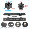 JEBUTU Camera Holds 2 Shoe Bracket with 3 Shoe Flash Camera Extension Straight Bracket with and Screw Compatible with Various Filming Camera Cheese