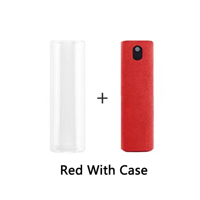 2In1 Mobile Phone Screen Cleaner Spray Bottle Set Computer PC Microfiber Cloth Wipe for iPhone iPad Macbook Screen Cleaning Tool