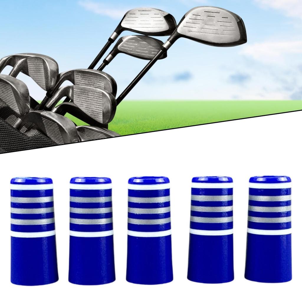 Golf Iron Shaft Ferrules End Cap Cover Parts Plastic Tapered Ferrule Kit for Club Irons Upgrade